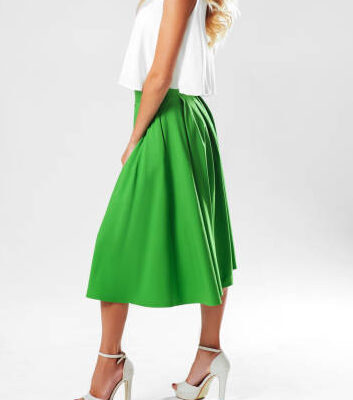 Fashion photo of young magnificent woman. girl posing. studio photo